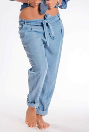 Pantalon Bleu Jeans Clair