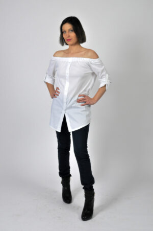 Chemise Double sens  » Blanc « 