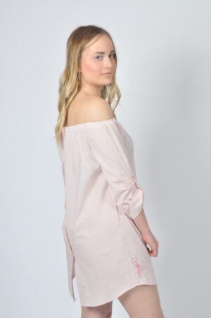 Chemise double sens  » Rose clair « 